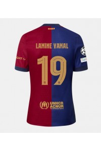 Fotbalové Dres Barcelona Lamine Yamal #19 Domácí Oblečení 2024-25 Krátký Rukáv